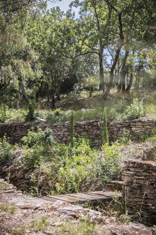 Le Mas de la Catounière Castillon-du-Gard Esterno foto